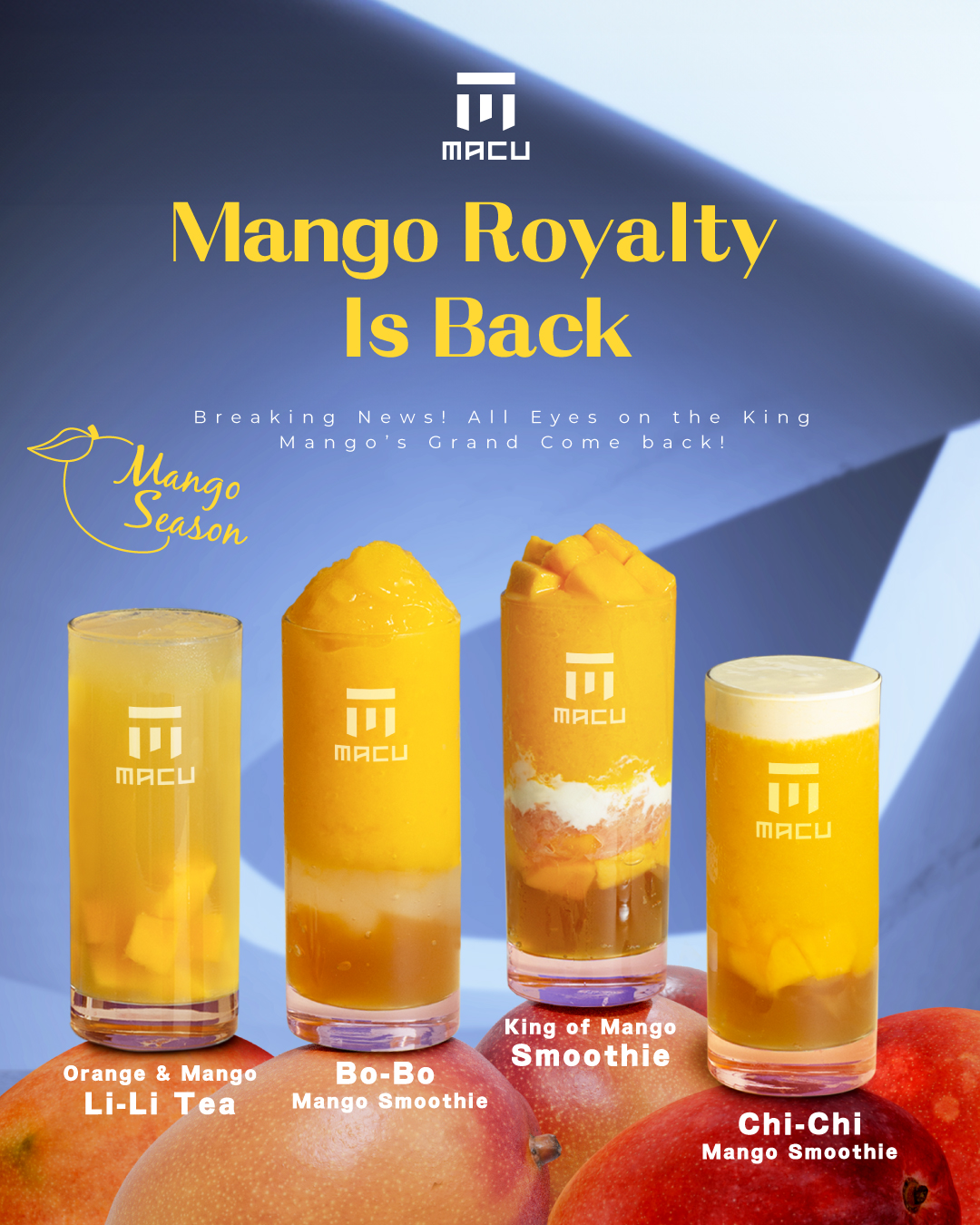Macu - 🥭 Mango Royalty Is Back! 👑 Breaking news! All eyes are on the ...