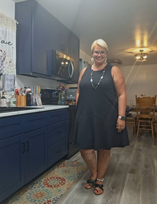 drop waist dress for older ladies Plus-sized mom finds adorable dropped waist midi dress