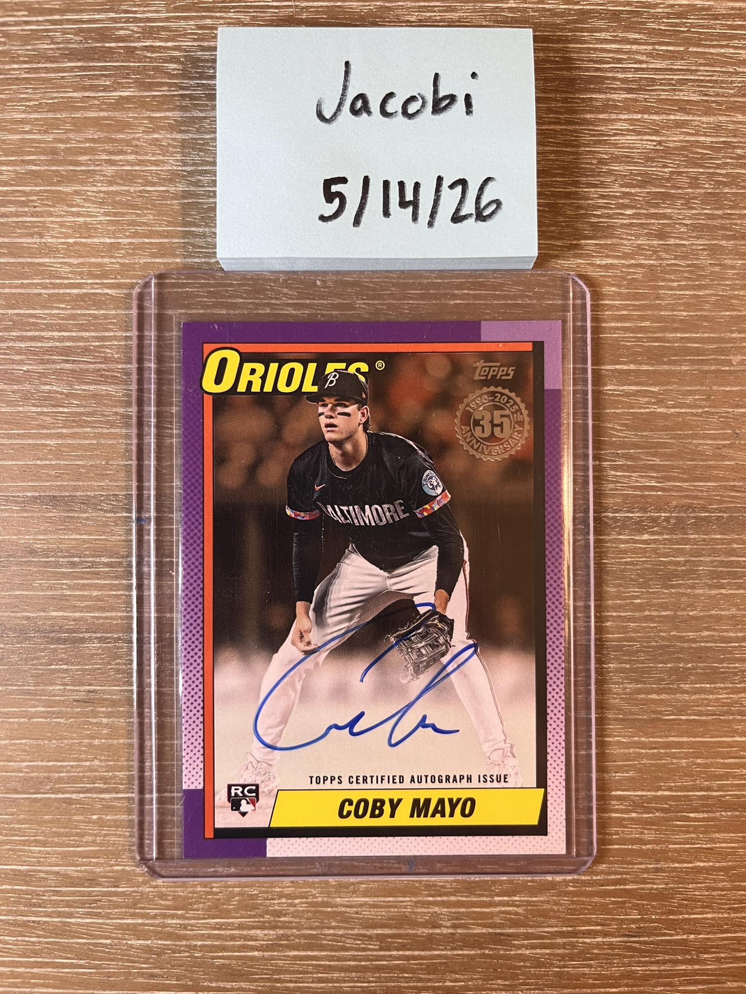 JUST PULLED: Coby 