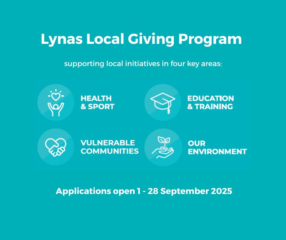 Lynas - Lynas is excited to announce that our Local Giving Program is ...