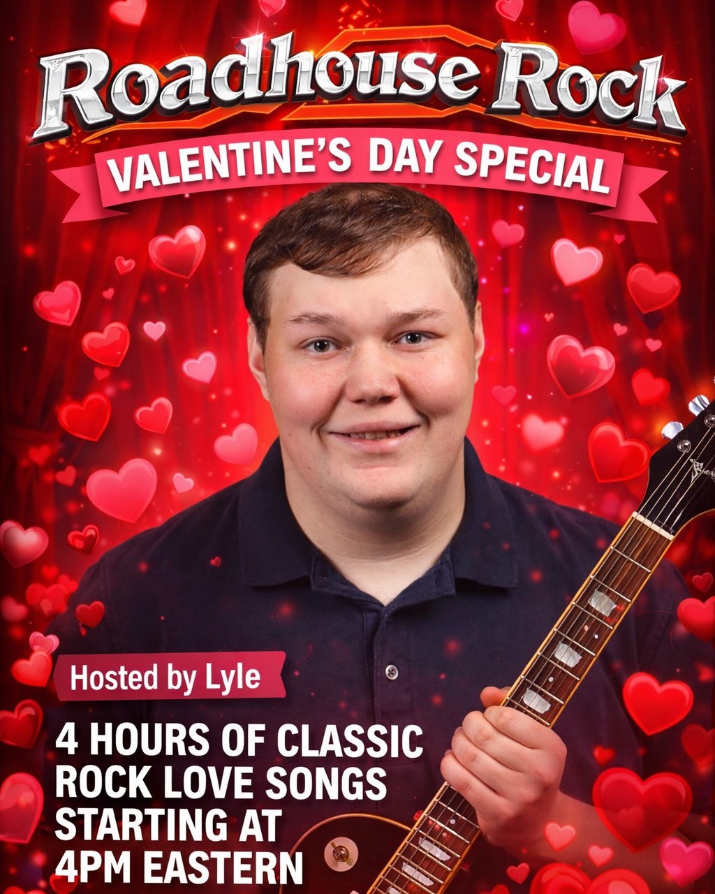 Roadhouse Rock - ️🎸 Love is in the Air… and ROCK is on... | Facebook