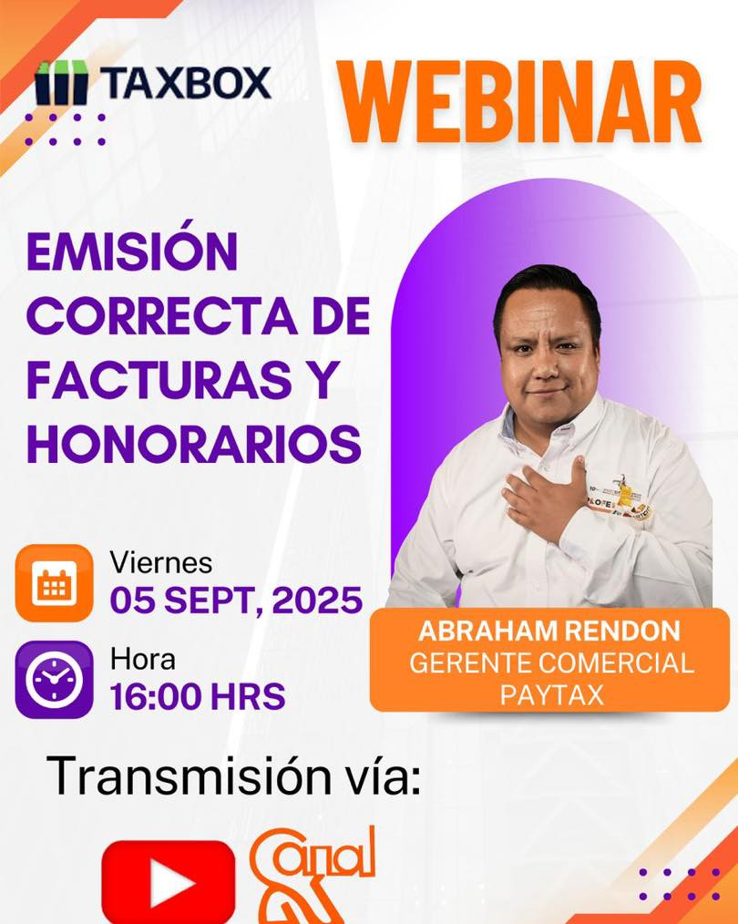Directiva - ¡Es hoy! ¡Es hoy!🚀 No te pierdas el webinar de Taxbox sobre ...