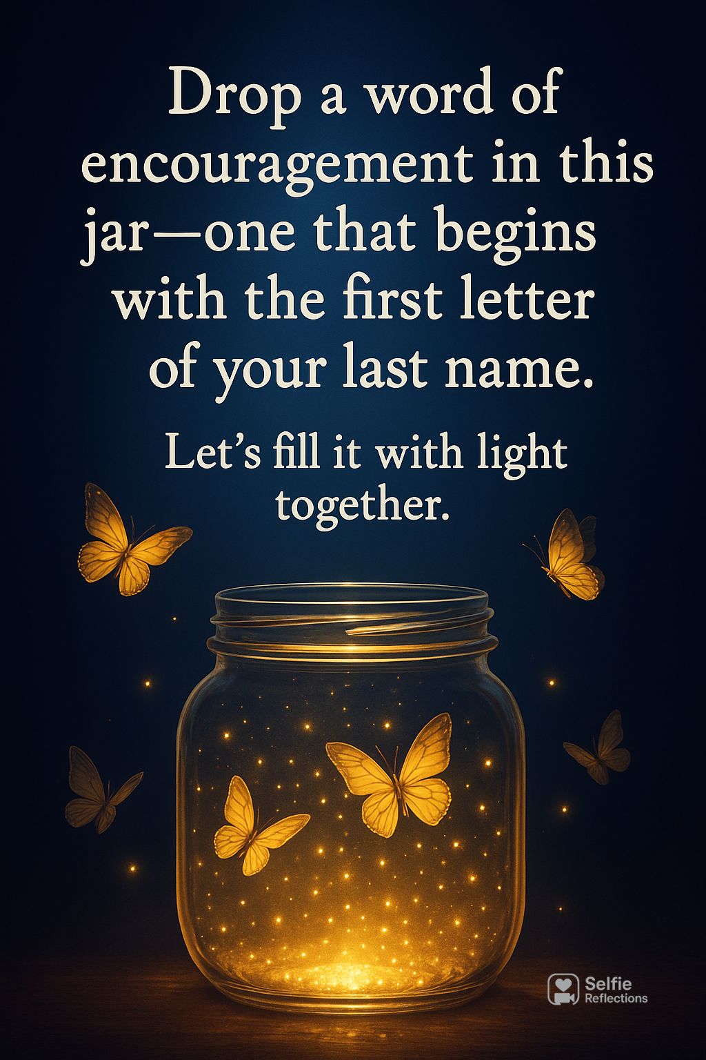 Motivational Quotes | Drop a word of encouragement that begins with the ...