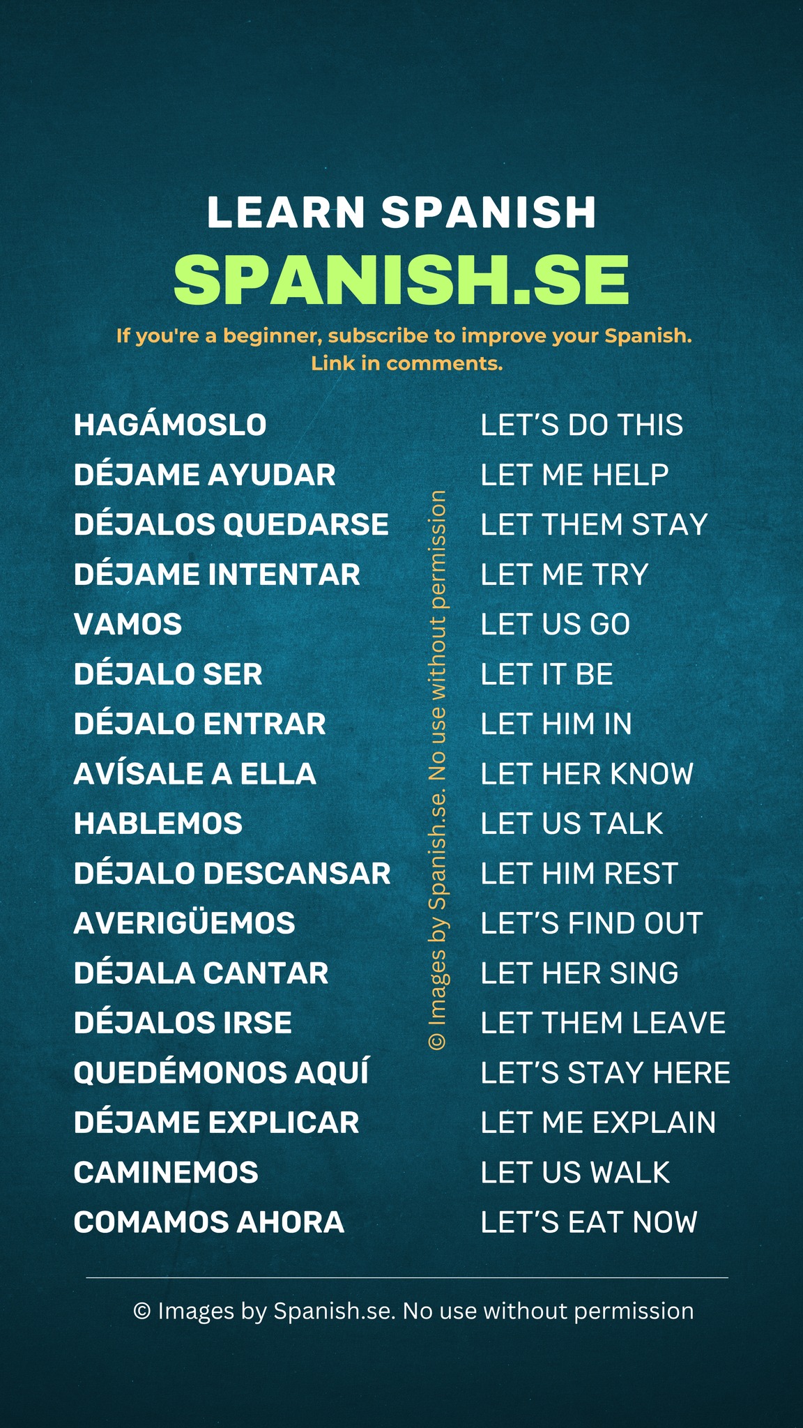 Spanish.se - Useful Spanish phrases for conversation Spanish phrases in ...