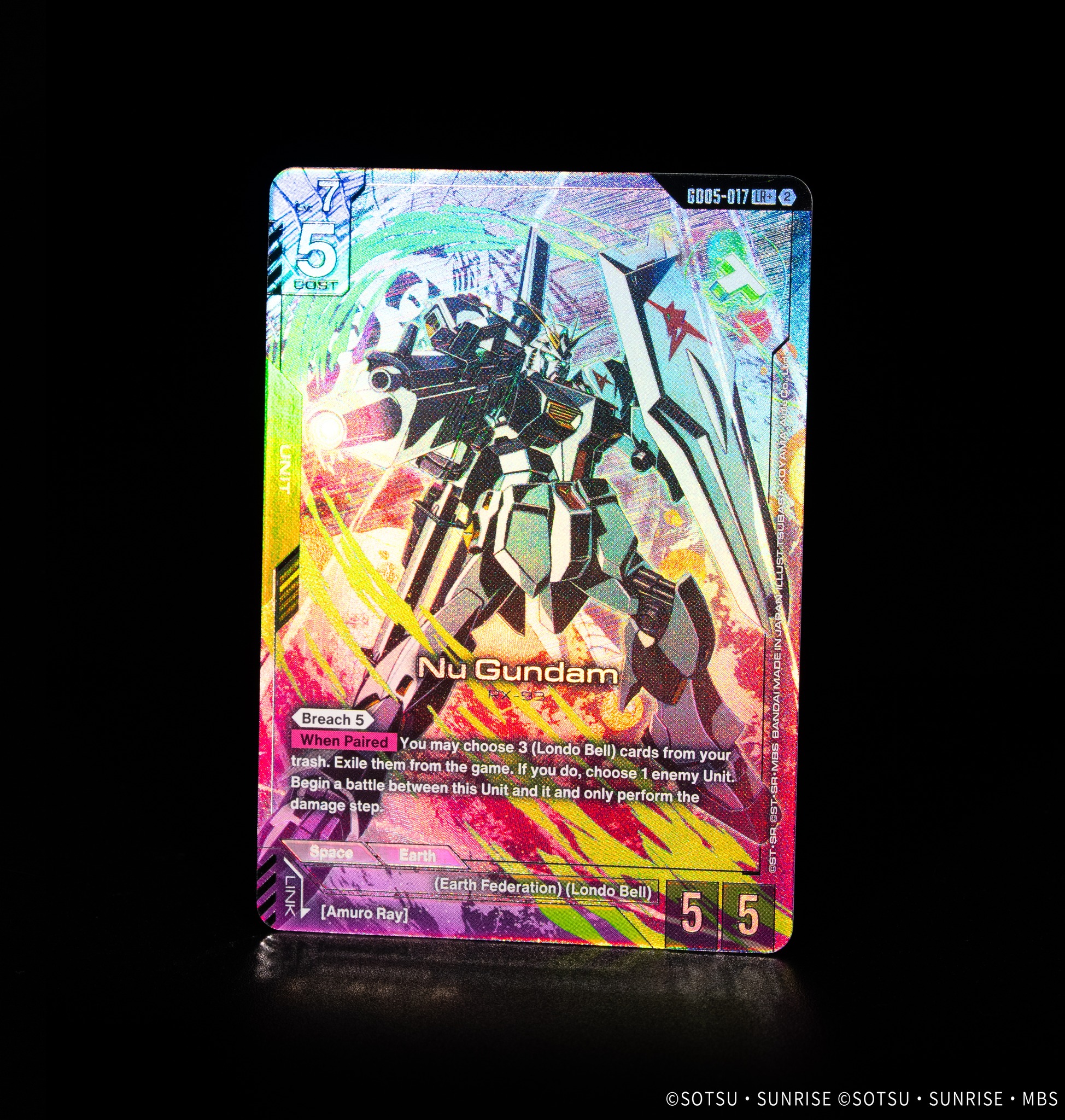 GD05 Booster Pack Card Showcase] Introducing Alt-Art LR+ Nu Gundam