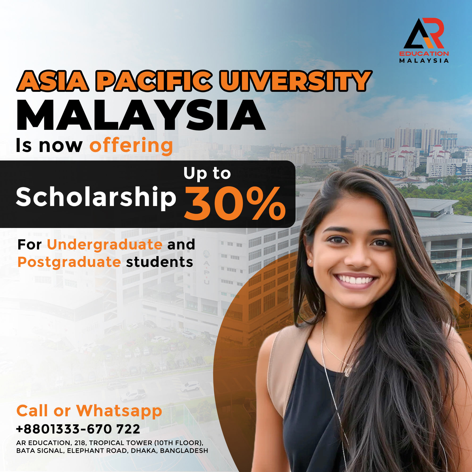 AR - Seize your future with Asia Pacific University (APU) in Malaysia ...