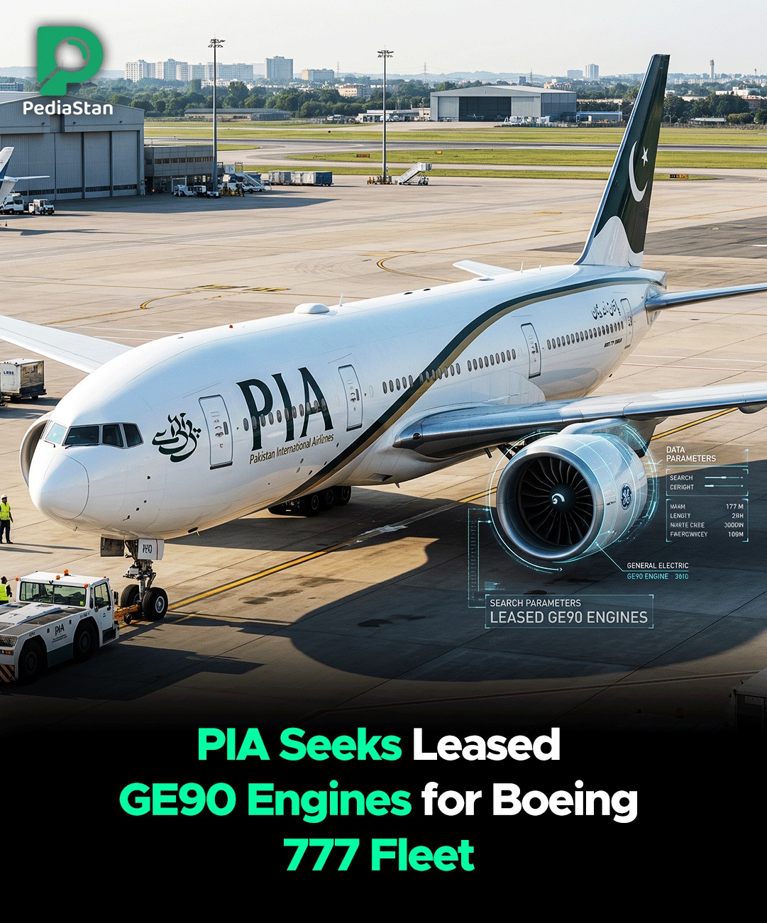 Pediastan - Pakistan International Airlines is seeking leased GE90 ...