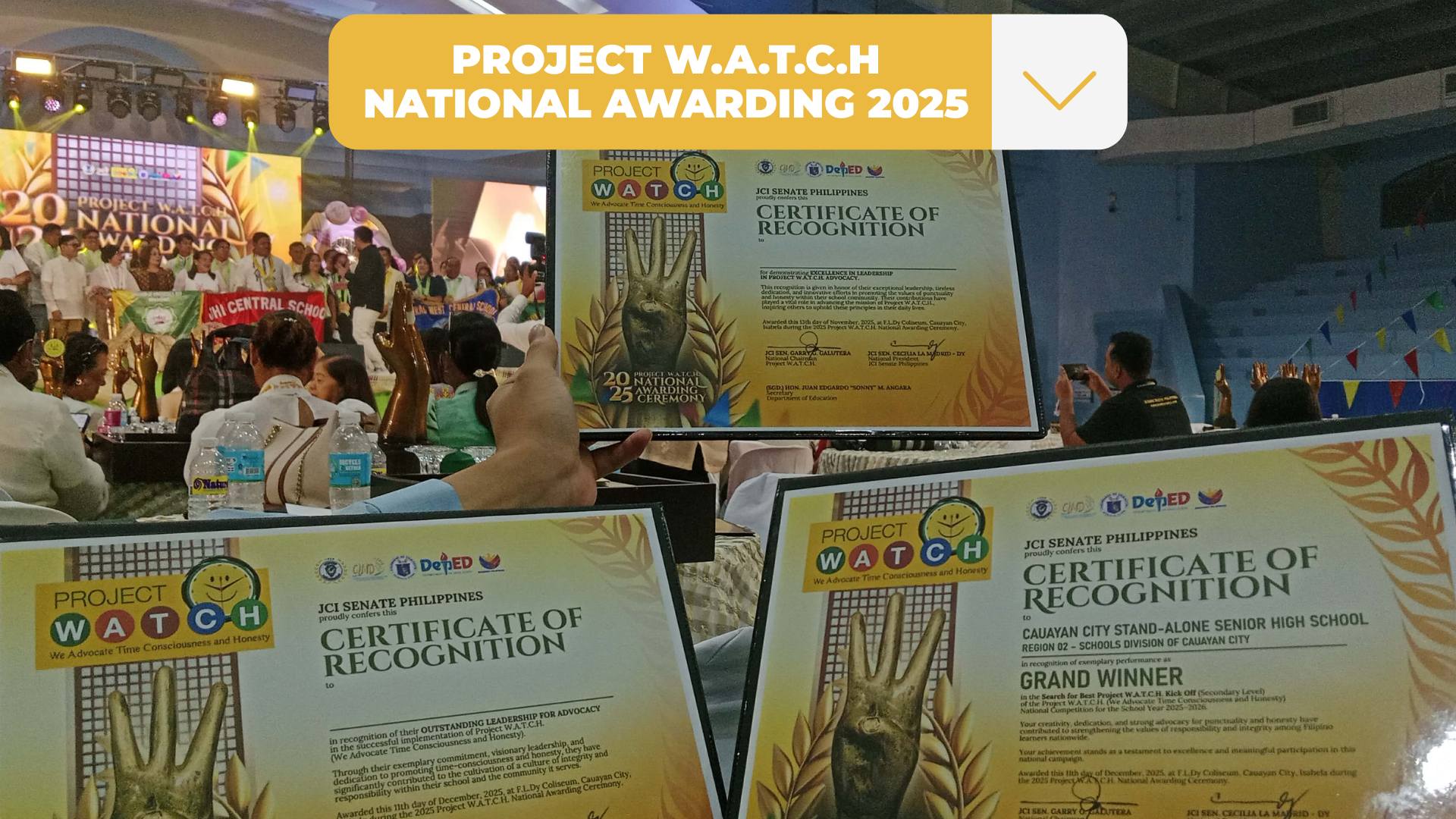 WATCH Club-Cauayan City Stand-Alone Senior High School | Cauayan