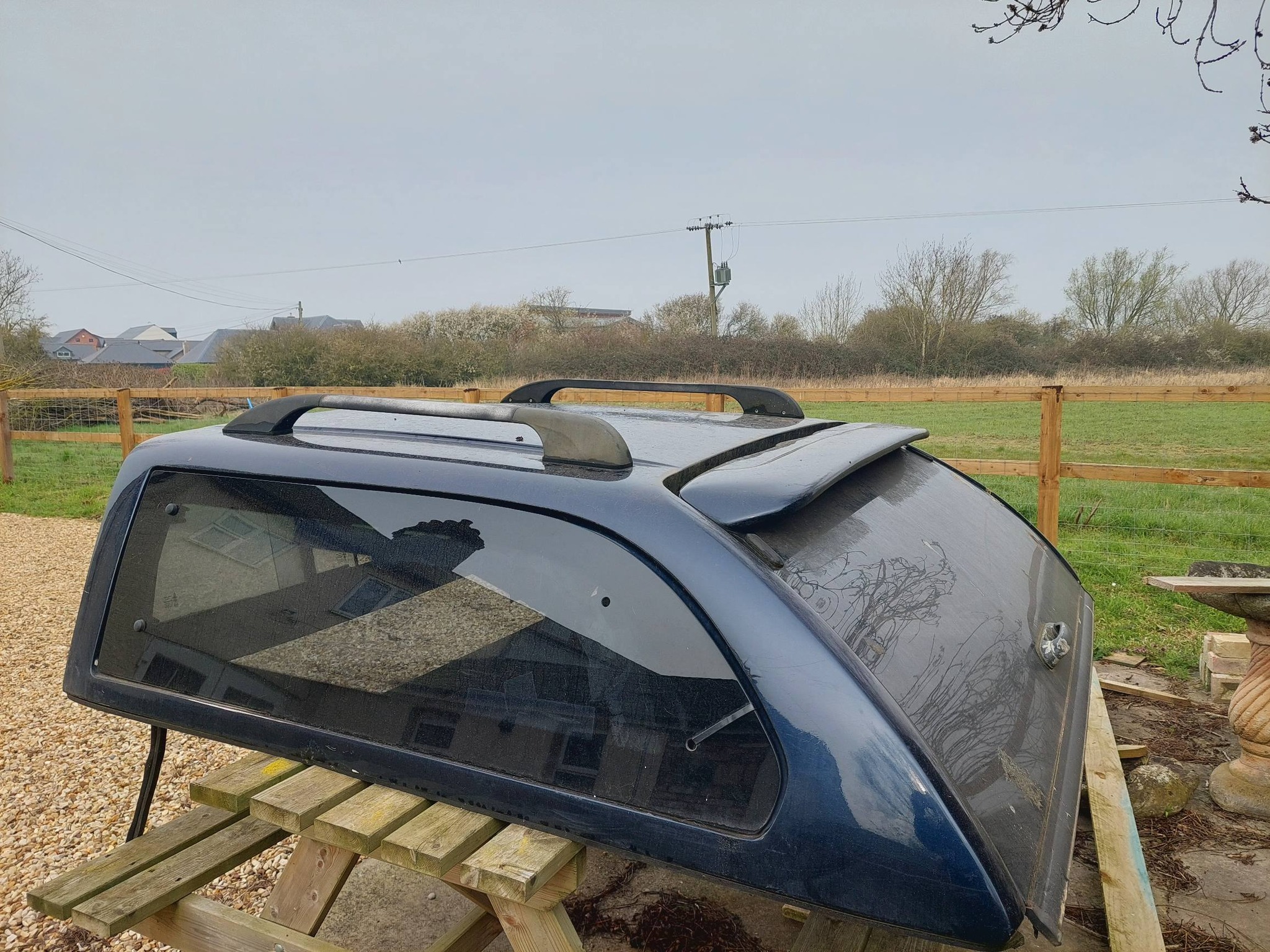 Brand new tonneau cover that has been sitting around for some time  Selling a Ford tonno cover. Not old nor is it in bad shape. Just needs washèd display picture 1