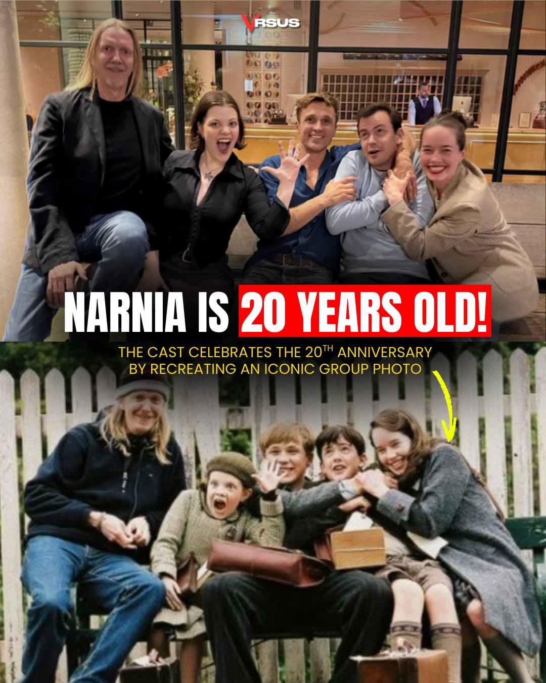 VRSUS - Feeling Old Yet??? Narnia TURNS 20 YEARS OLD!! The Narnia cast ...