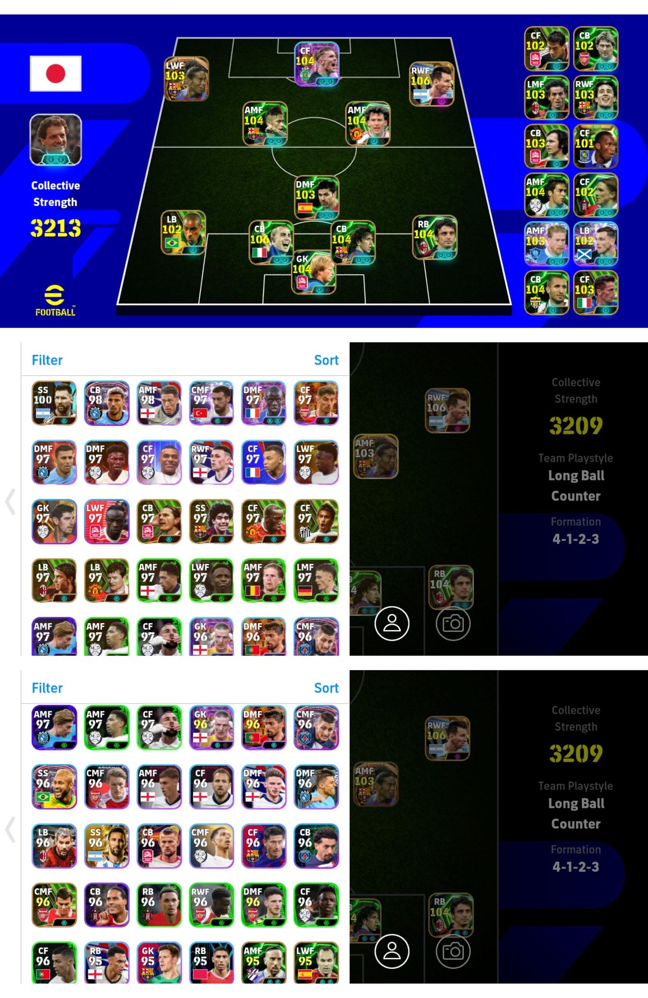 id need Only konami bd server old id 500price #efbd