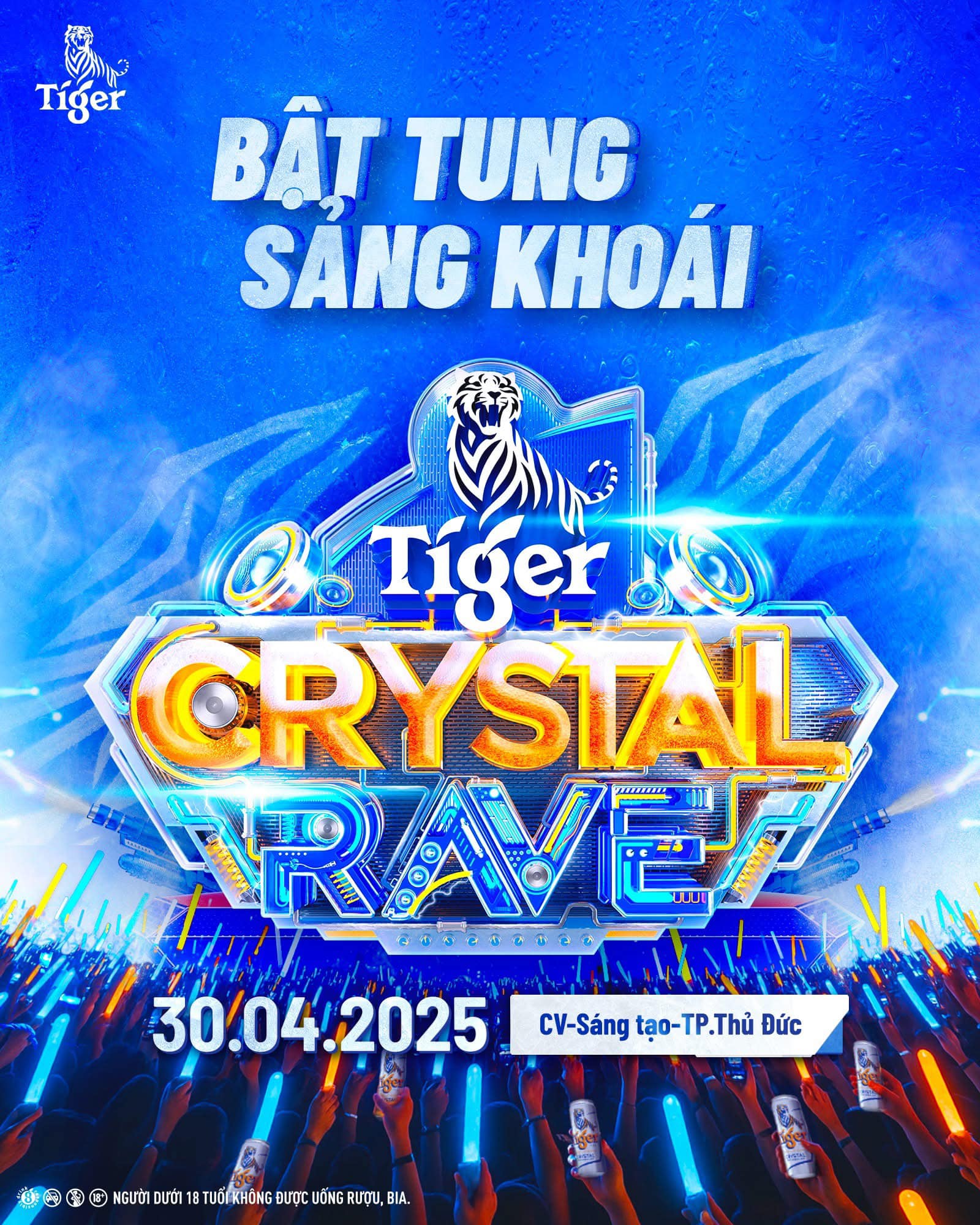 EDM & Raver Sài Gòn | 🔥 TIGER CRYSTAL RAVE – BOM TẤN MÙA HÈ CHÍNH THỨC ...
