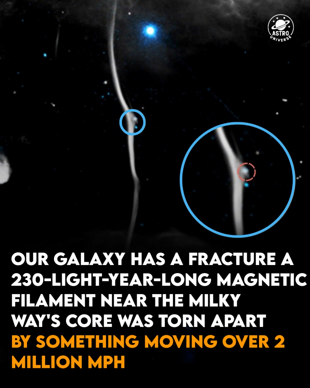 Astro - Astronomers have discovered a massive fracture in one of the ...
