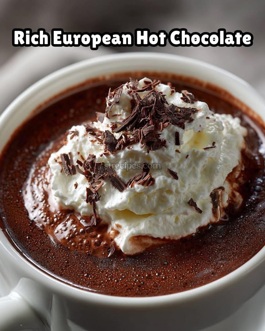 Dark and original hot chocolate mix