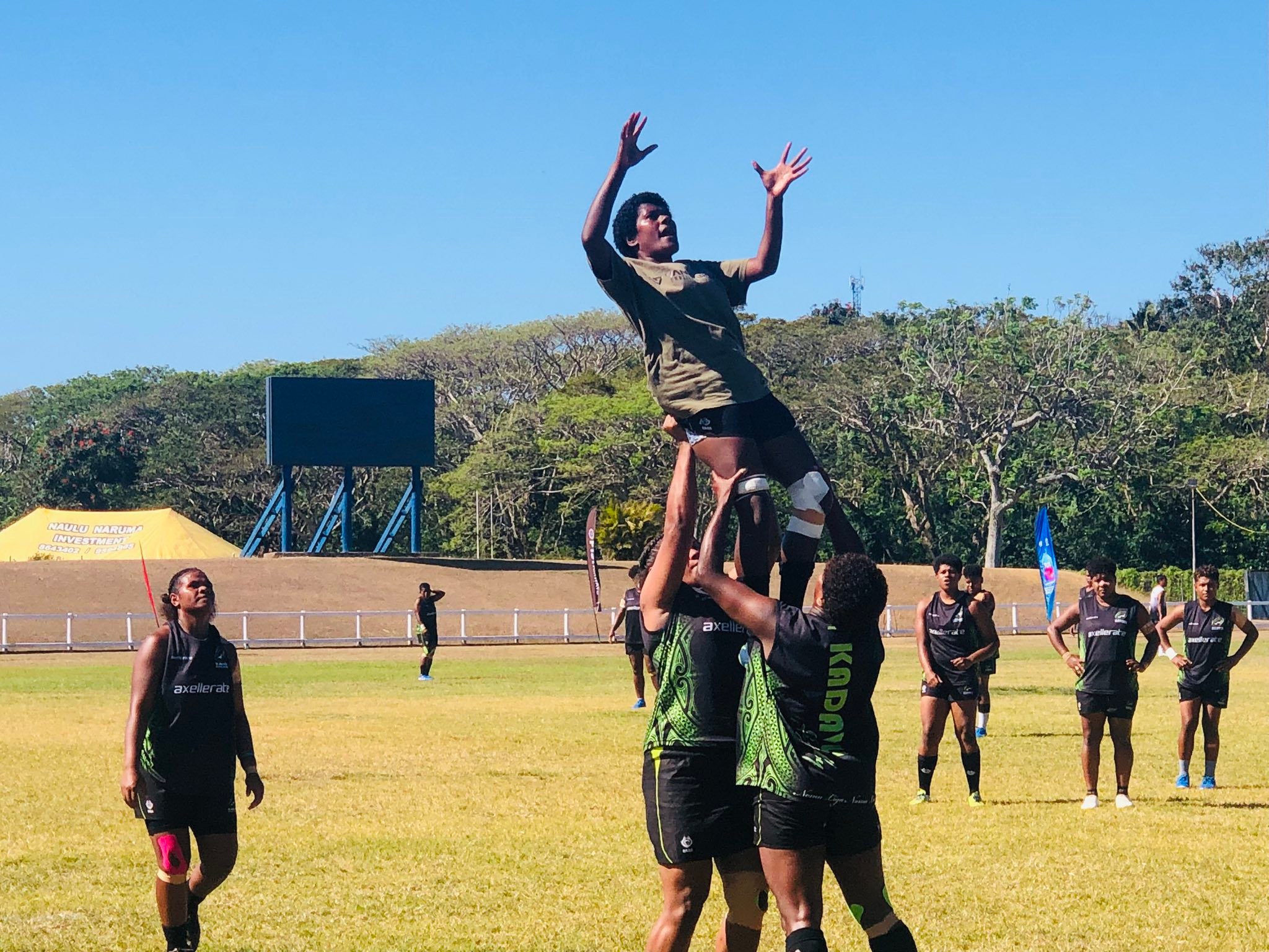 Ratou sa warm up na noda timi ni... - Kadavu Rugby Union | Facebook