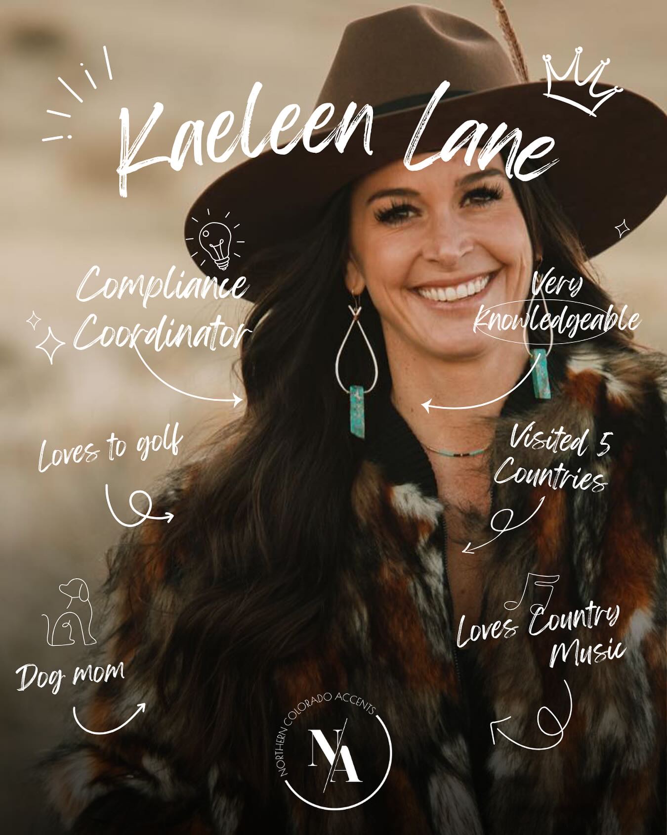 NOCO Accents - Say hello to Kaeleen Lane! Kaeleen is our... | Facebook