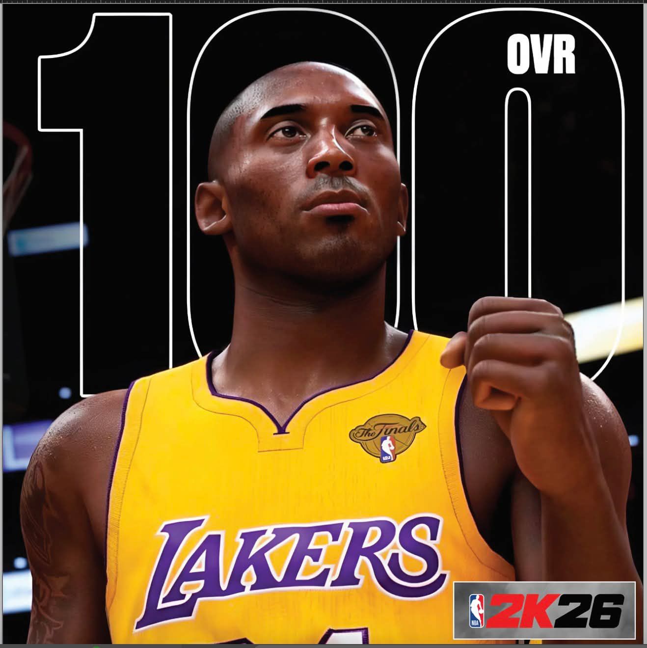 Kobe Bryant becomes the ONLY player to have a 100 overall in 2K 