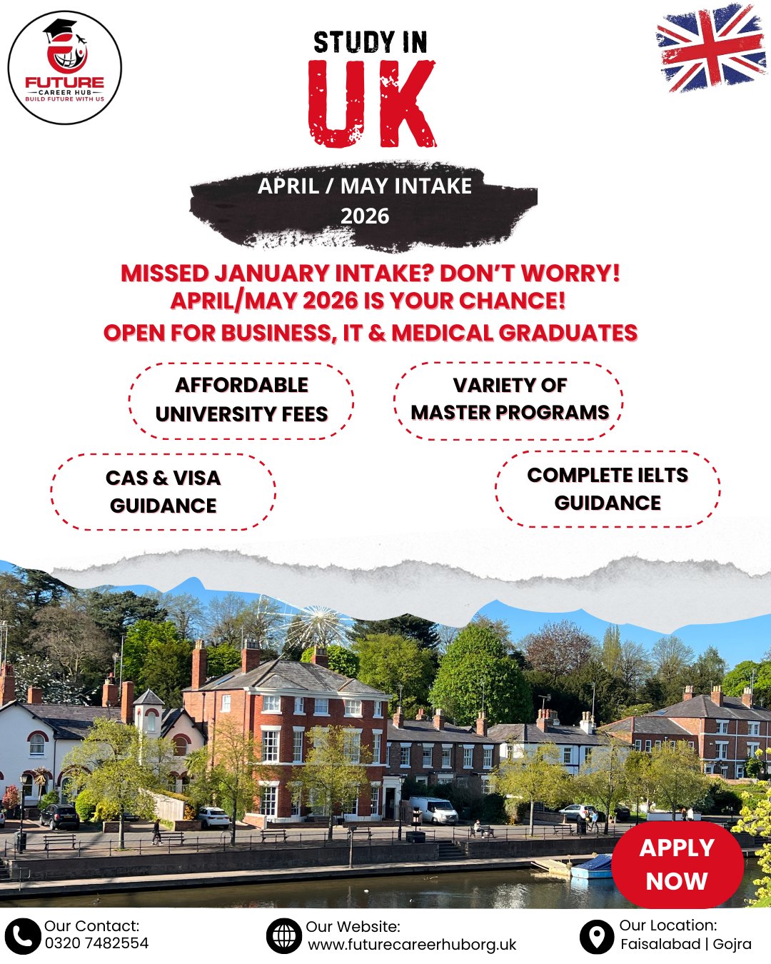 Future - 🇬🇧 Study in UK – April/May 2026 Intake Open! 🎓 Missed January ...