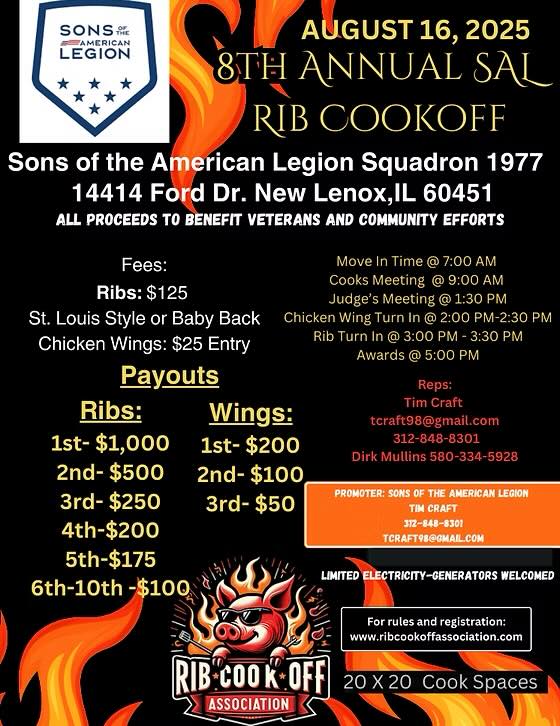 🔥🔥 WHO’S READY TO BRING THE... - Rib Cook Off Association | Facebook
