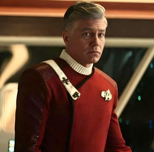Star - Admiral Pike,looking pretty good, sporting the “monster maroon ...