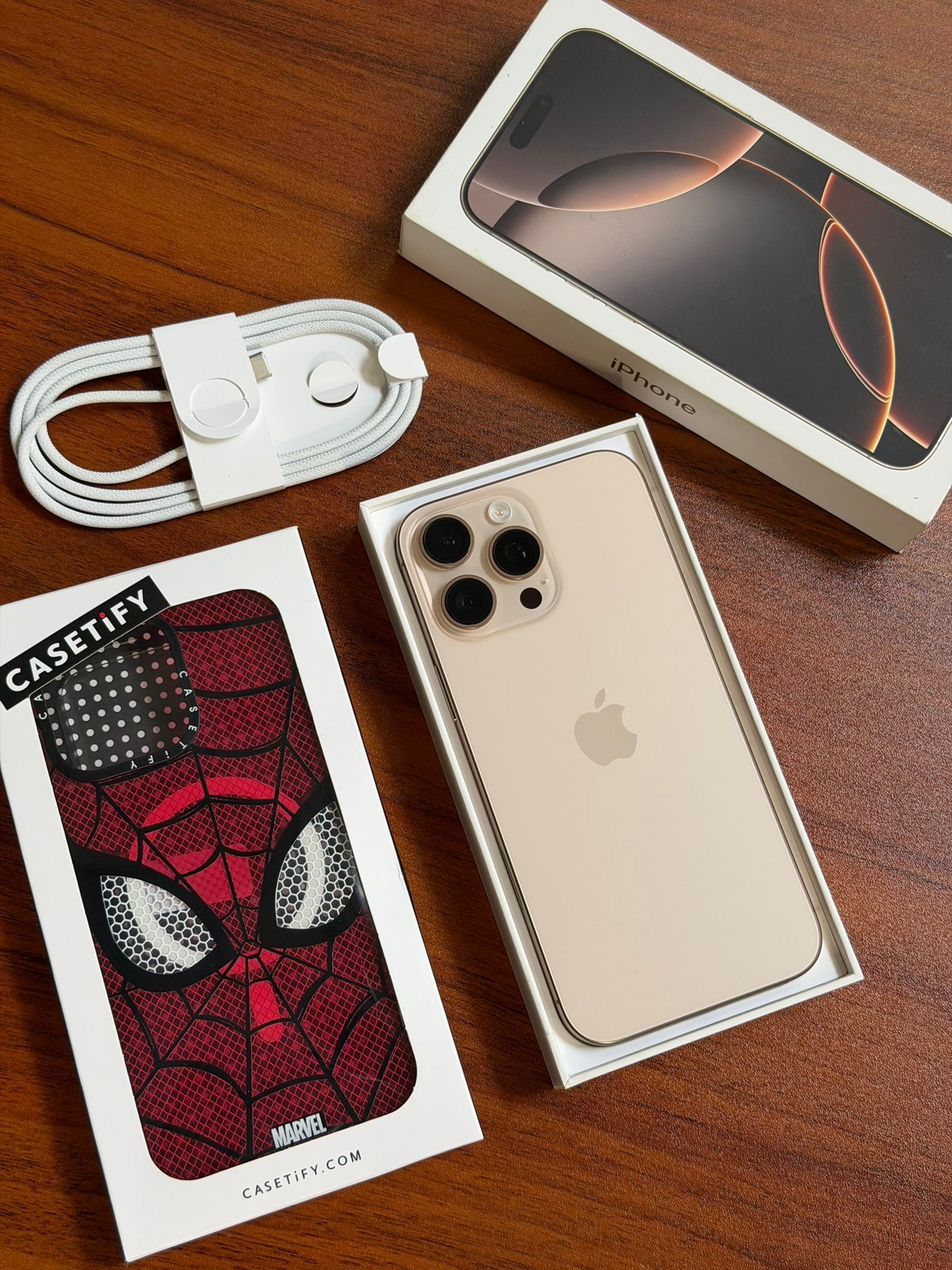 Sale or Swap iPhone 16 Pro Max Desert Titanium 256gb NTC Approved 