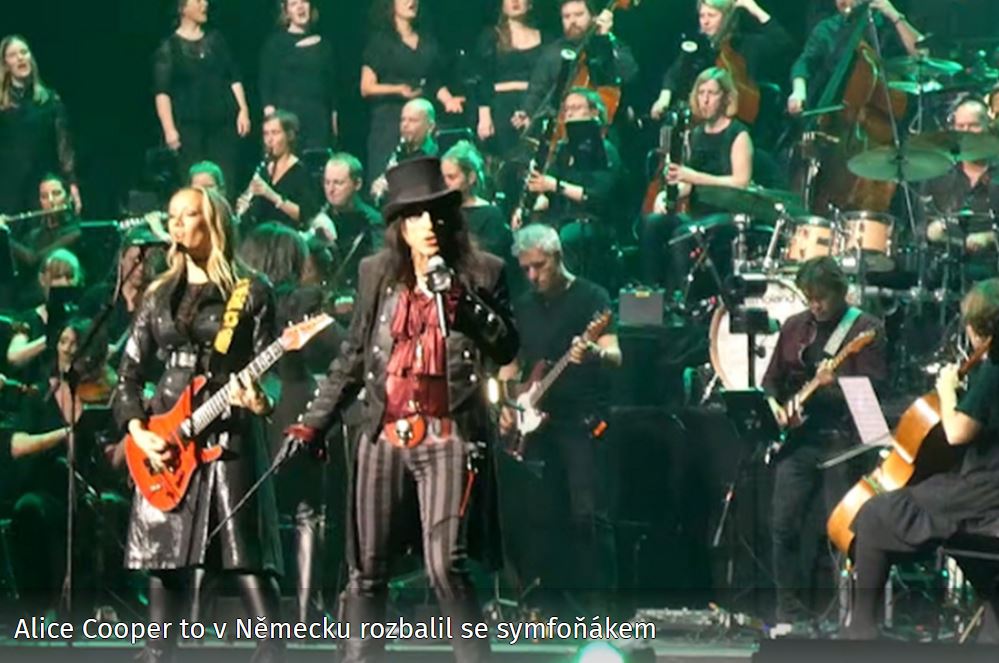 Rockový - Legendární rocker Alice Cooper se spolu se dvěma členy své ...