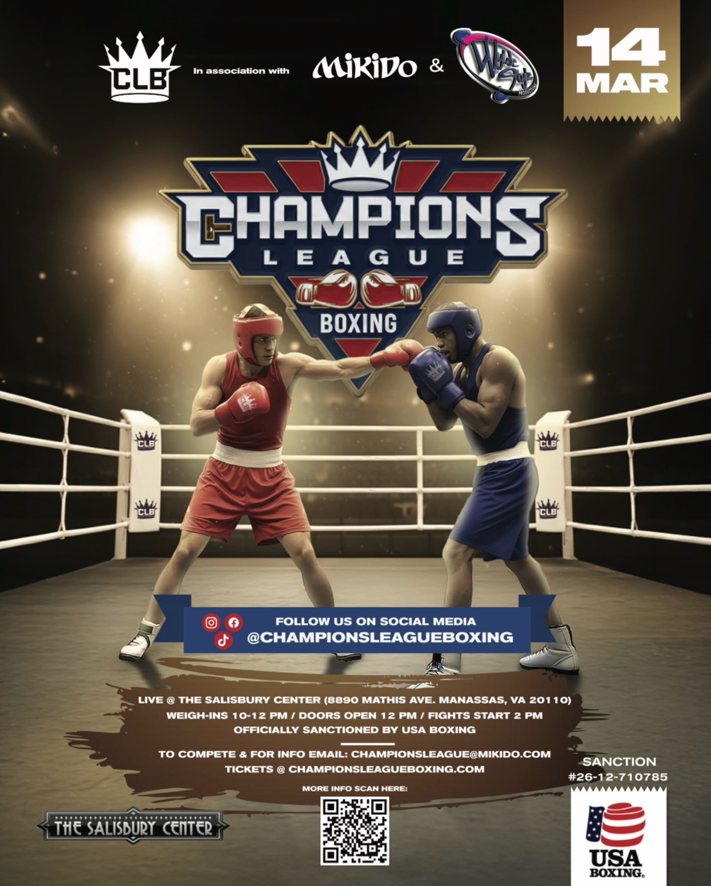 ANNOUNCEMENT: We are officially... - Champions League Boxing | Facebook