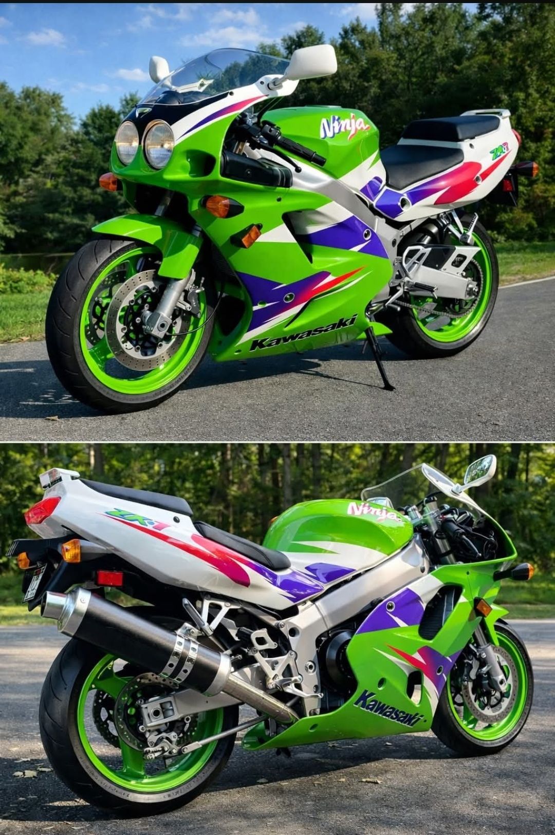 The Kawasaki ZX-7 is where the legend began—raw, aggressive, and