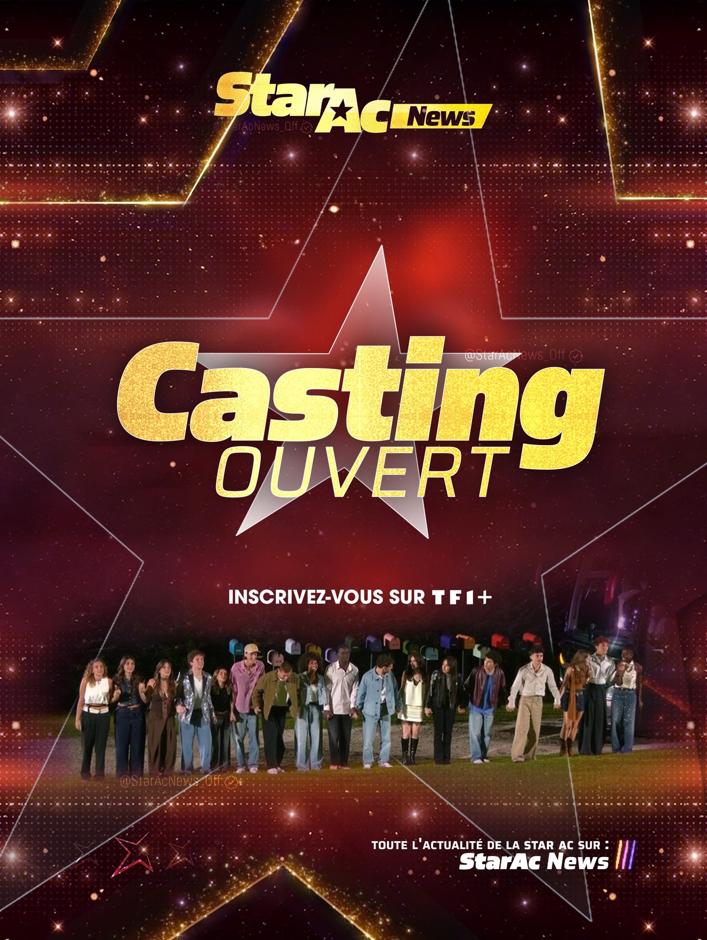 StarAc - 🌟 Le #Casting pour la prochaine saison de la @StarAcademyTF1 ...