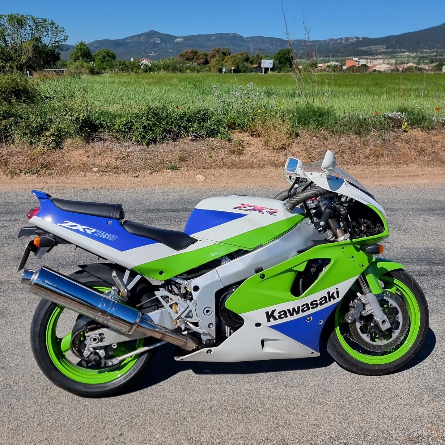 Kawasaki ZX 750. Superbike 1994. 청능자반축 明動 Kawasaki XEROX