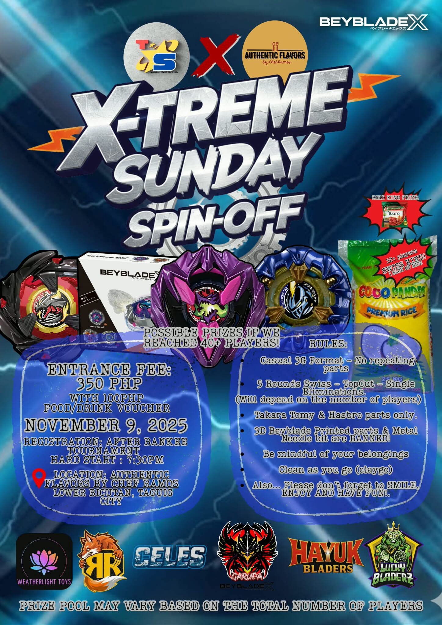 Taguig - 🔥 BeybladeX After Bankee Tournament! 🔥 The battles don’t stop ...