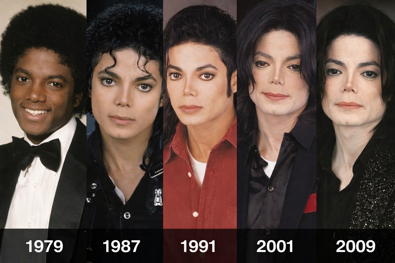 30 Years of Transformation: How Did Michael Jackson Change Before 