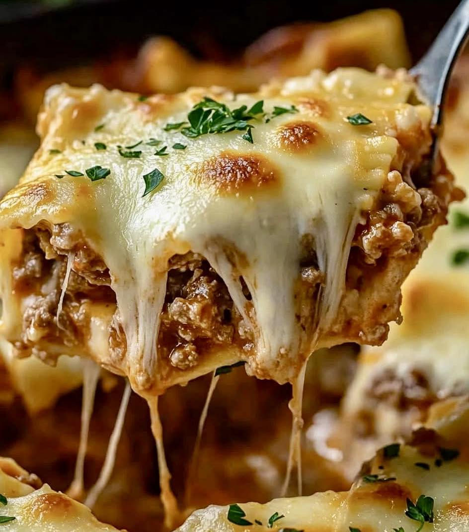 Nature's - 🧀 Ultimate Cheesy Ravioli Bake With Beef & Herb-Parmesan ...