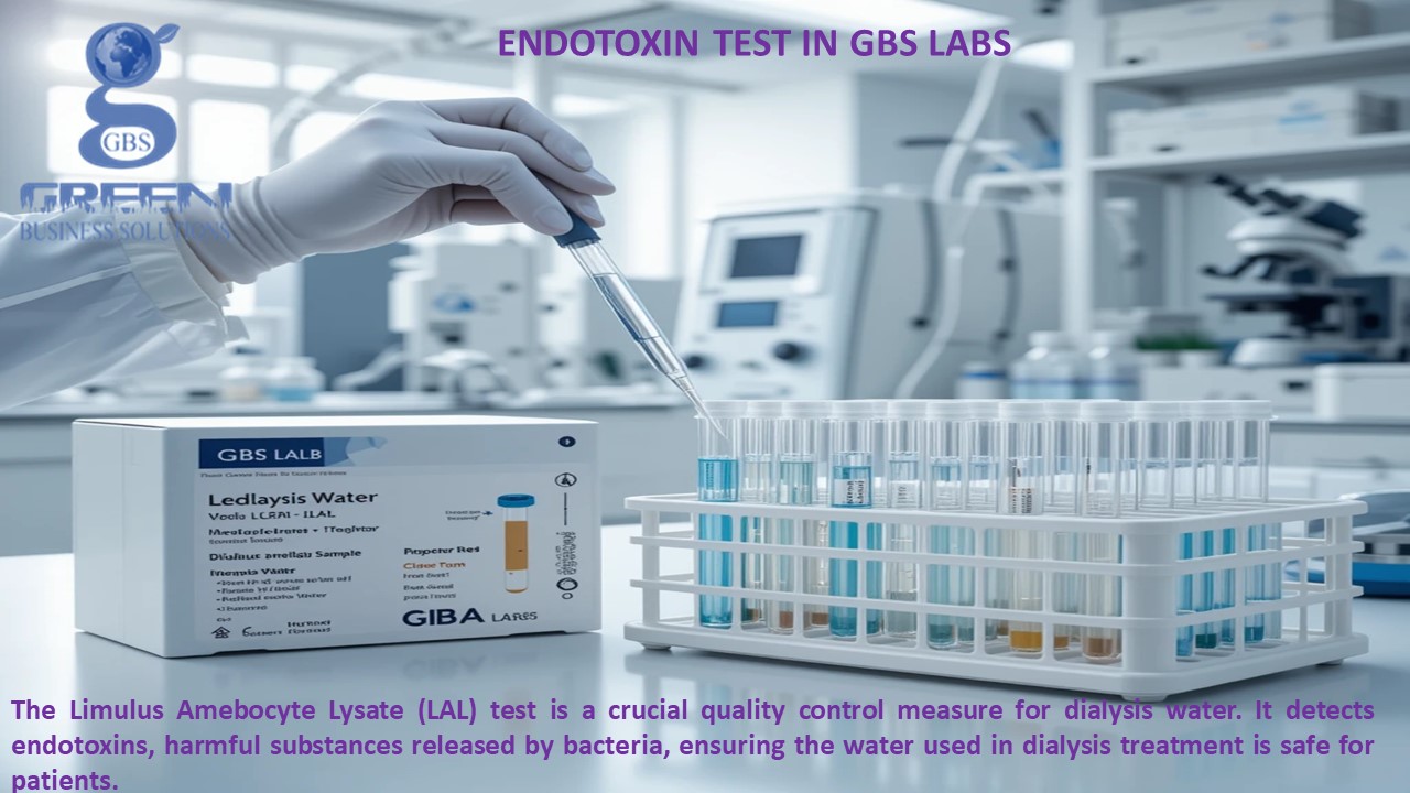 Green - The Limulus Amebocyte Lysate (LAL) test is a crucial quality ...