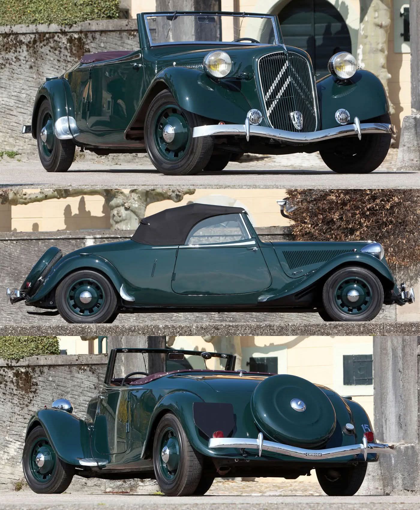 Bburago Citroen TA 15 CV Traction 1938 model