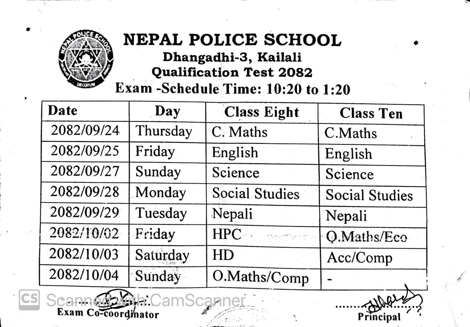 Nepal - 𝗤𝘂𝗮𝗹𝗶𝗳𝗶𝗰𝗮𝘁𝗶𝗼𝗻 𝗧𝗲𝘀𝘁 𝗥𝗼𝘂𝘁𝗶𝗻𝗲 – 𝗕𝗟𝗘 [Class 8] & 𝗦𝗘𝗘 [Class 10 ...