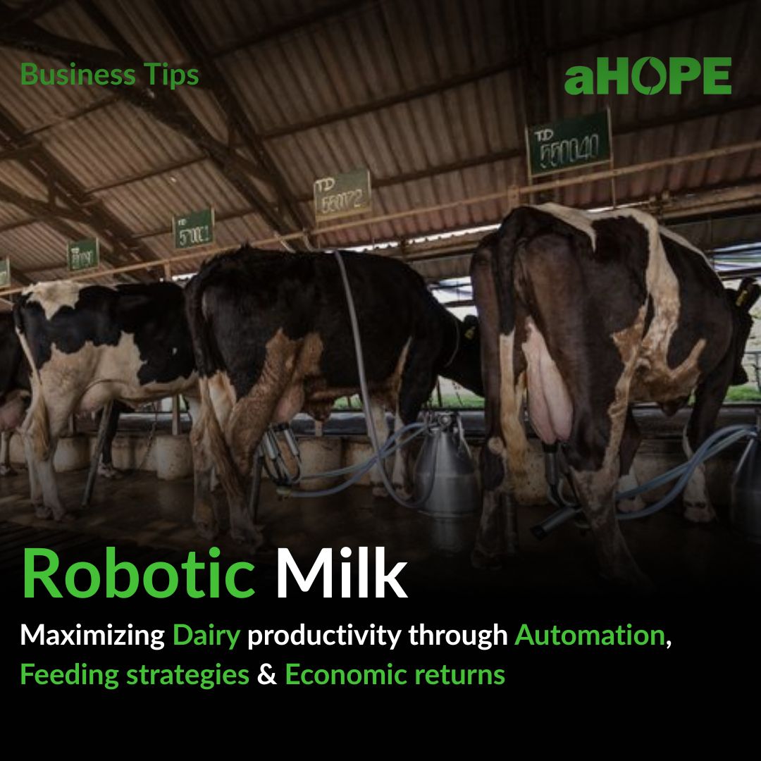 aHOPE - Robotic Milk: The Future of Dairy Farming is Here! 🐄🤖 Say hello ...