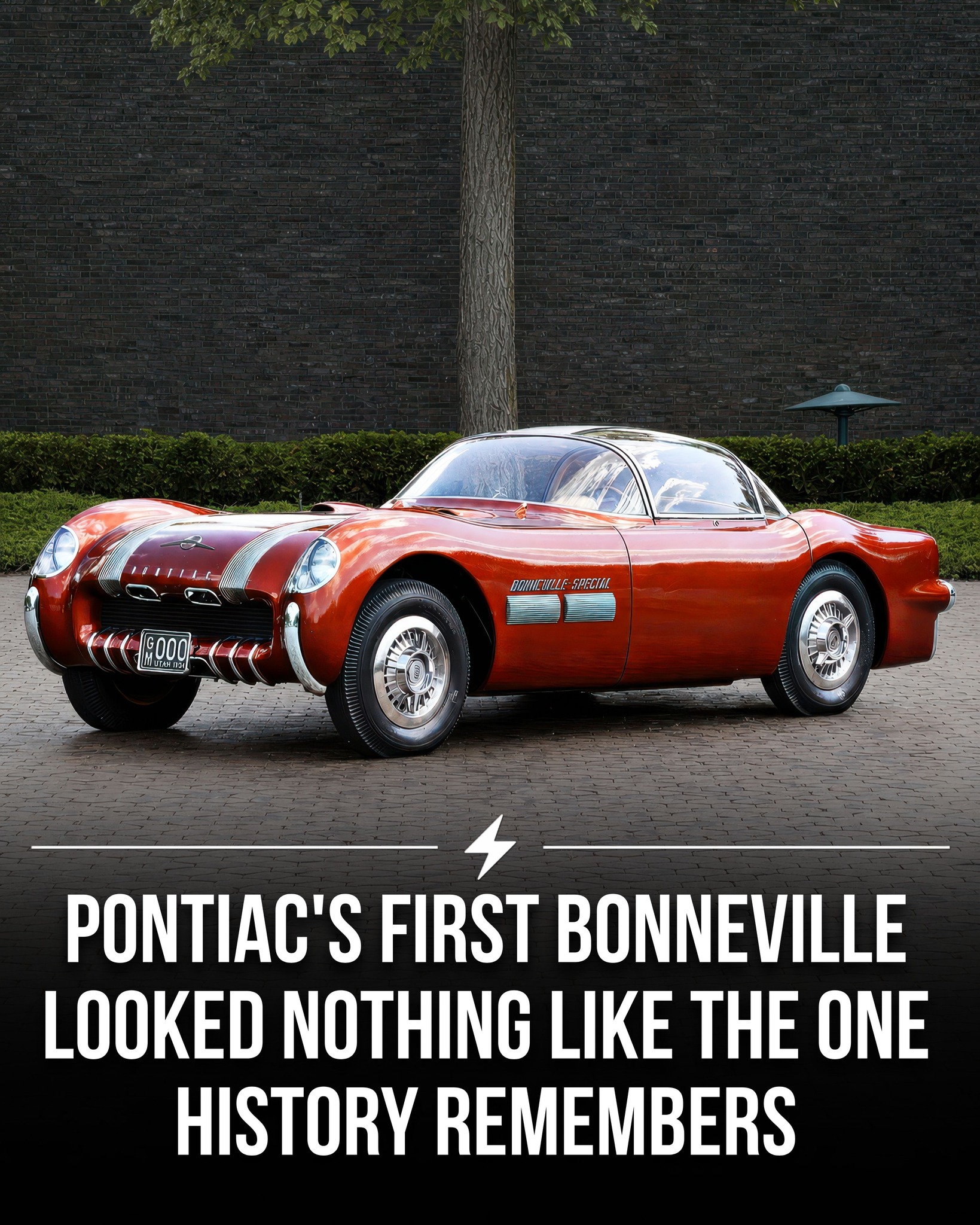 Bonneville salt flats race car design
