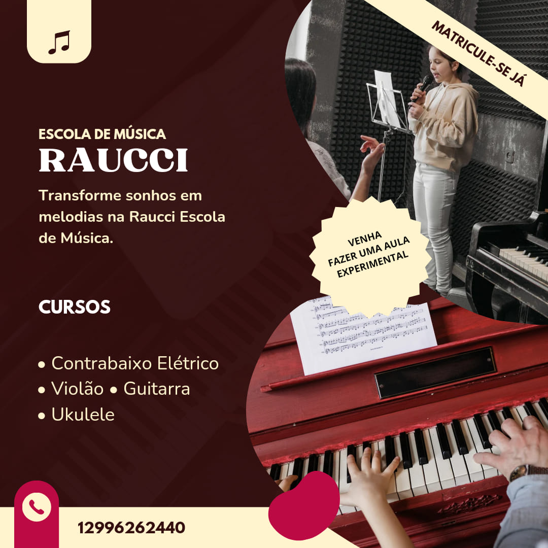 Espaço Musical Raucci | Taubaté SP