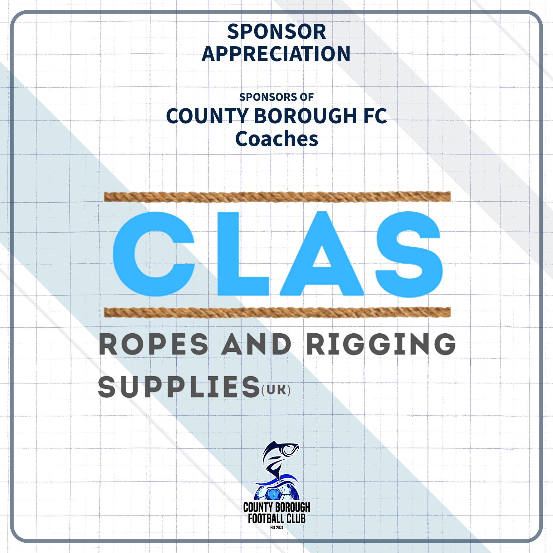 County - 🧥 Ongoing Thanks to CLAS Rope & Rigging Supplies 🧥 Our coaches ...