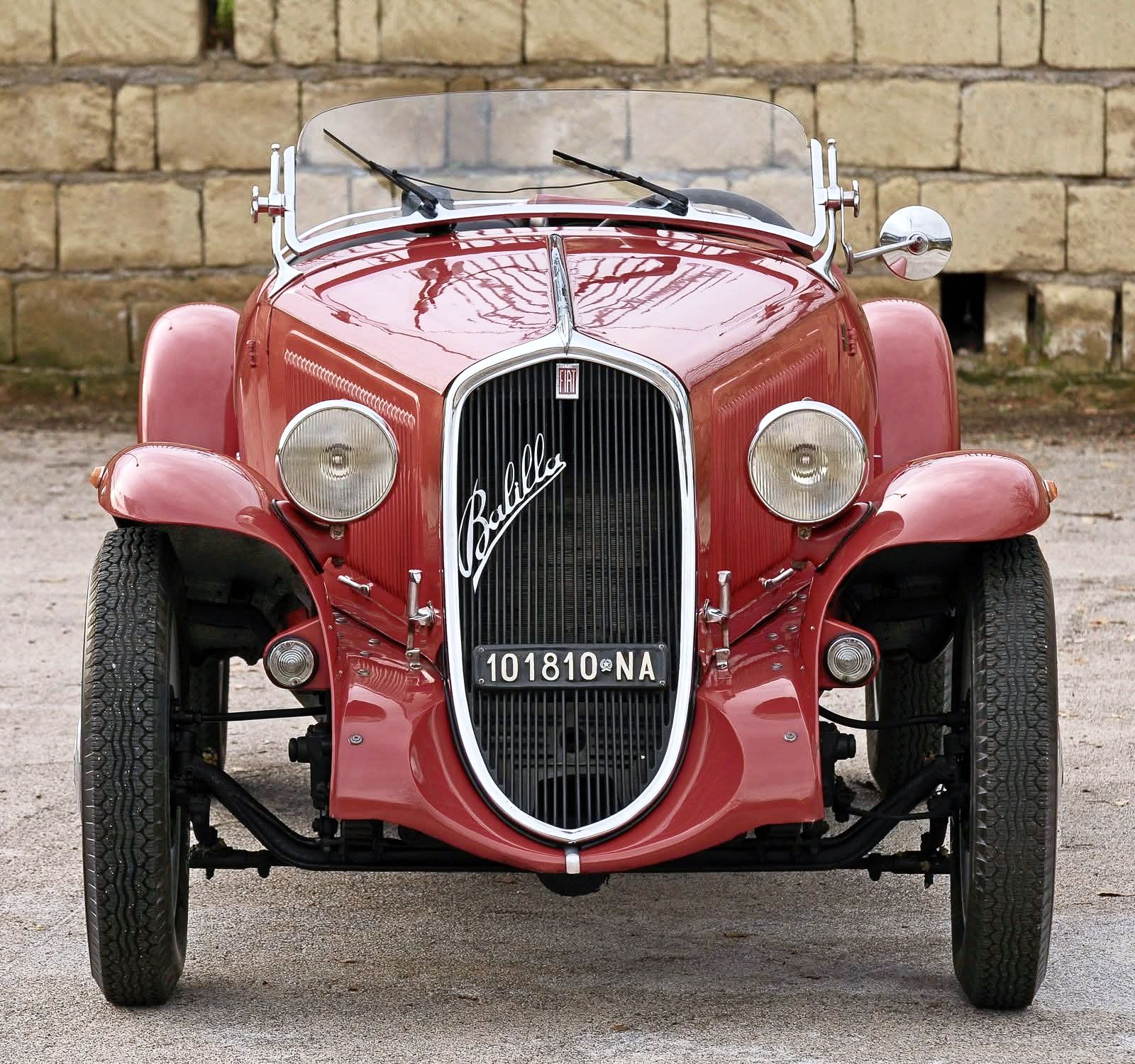 La Fiat va alla Mille Miglia 伊ナーダ社1998製 1938 Fiat 1500 Spider MM concept by Zagato