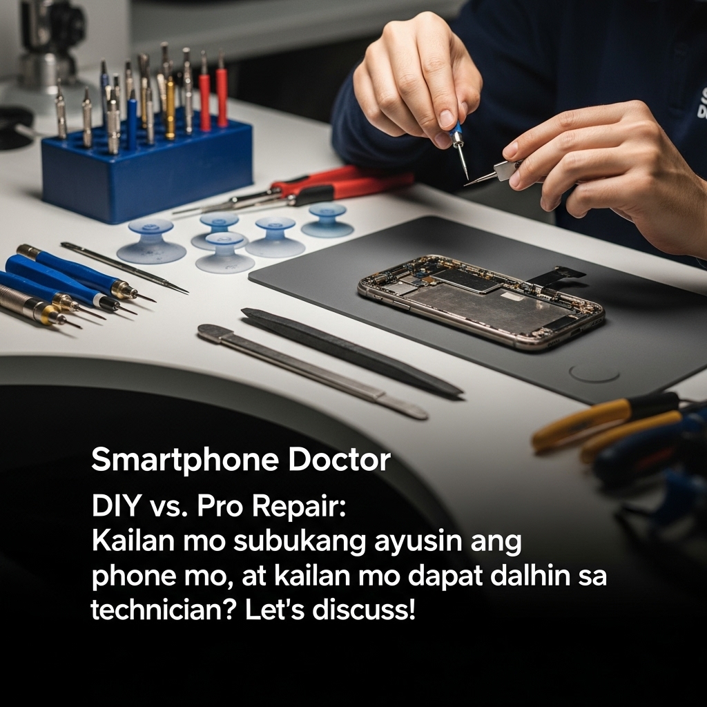 Smartphone - DIY vs. Pro Repair! 🤔 Kailan mo dapat subukang ayusin ang ...