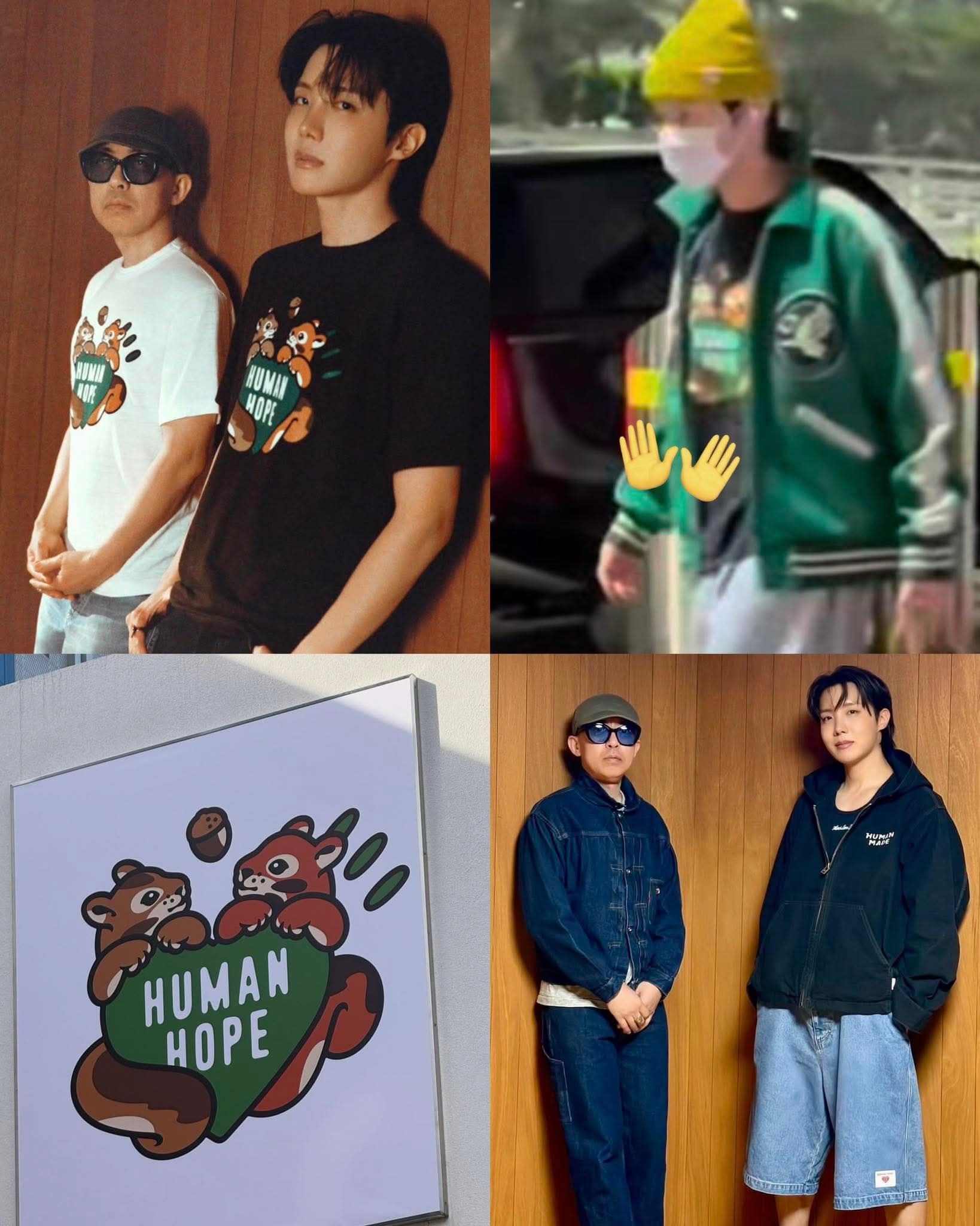 J-Hope collaborates with Human Made on 