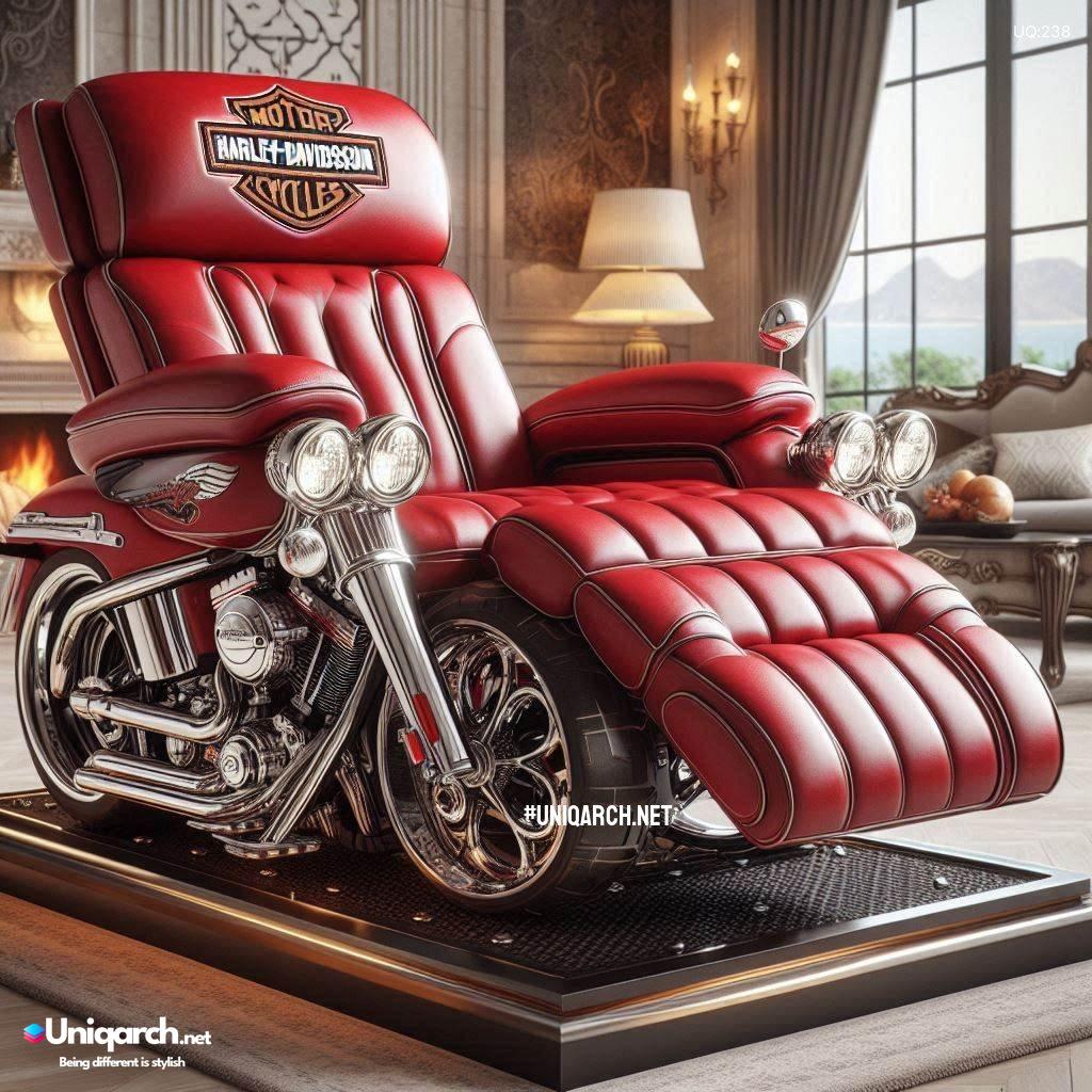 Uniqarch - harley davidson recliner chair 🙃 Readmore : https://uniqarch ...