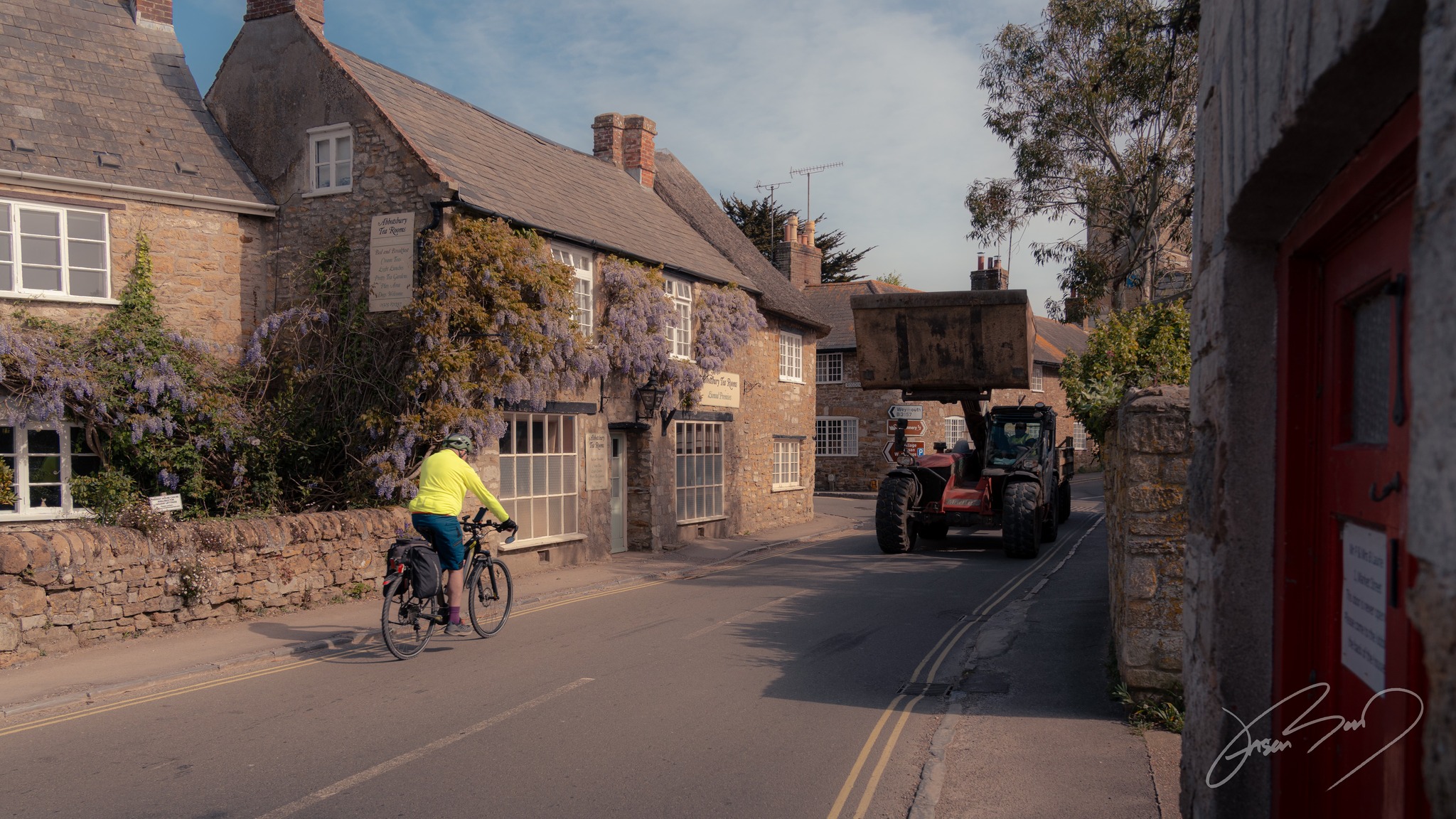 Exploring Abbotsbury village in Dorset, UK