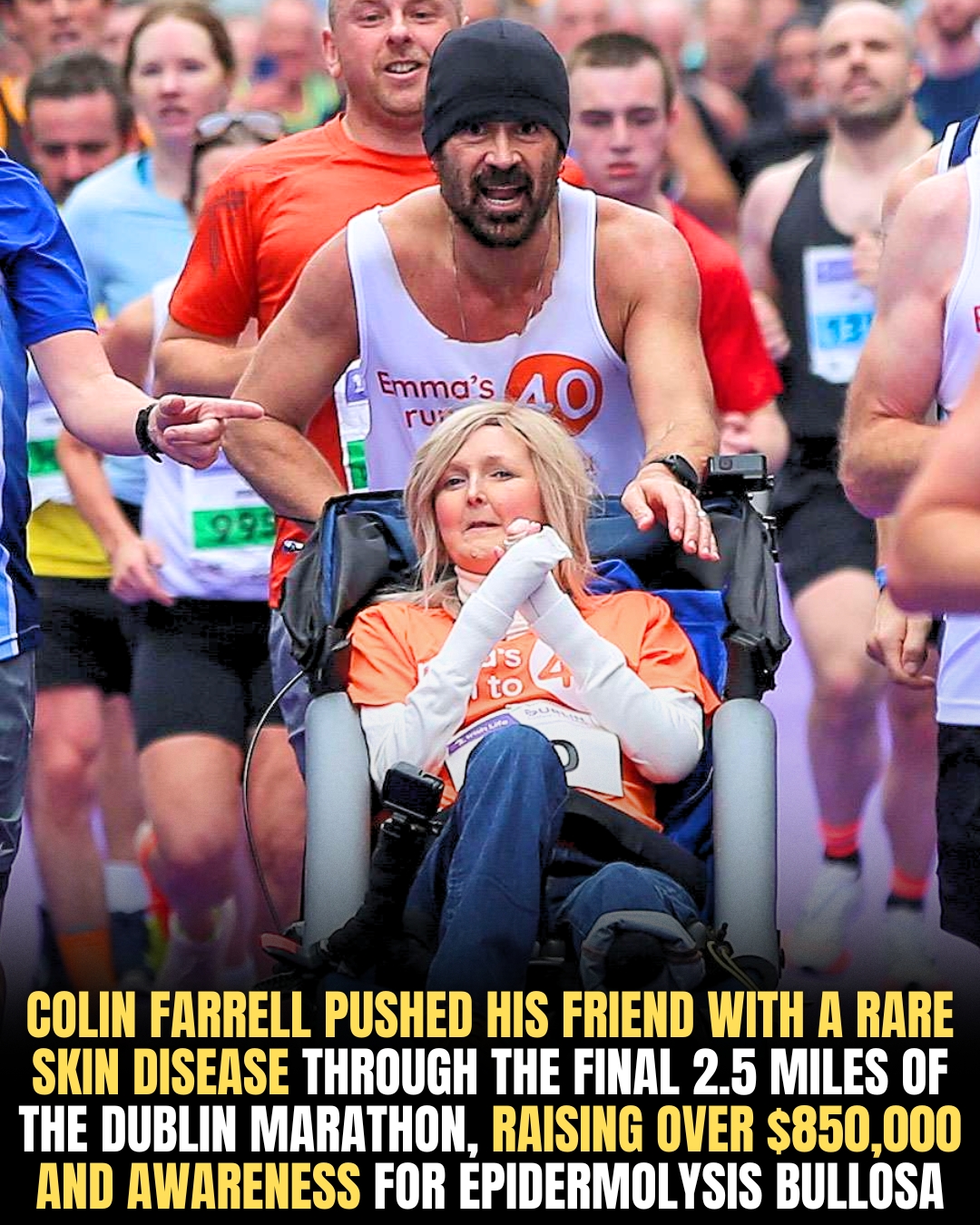 Strong - Oscar-nominated actor Colin Farrell completed the Dublin ...