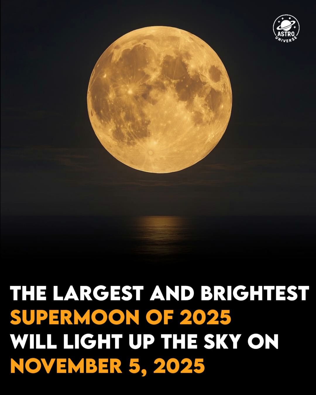 Space & Astronomy | A supermoon will rise on November 5, 2025, when the ...