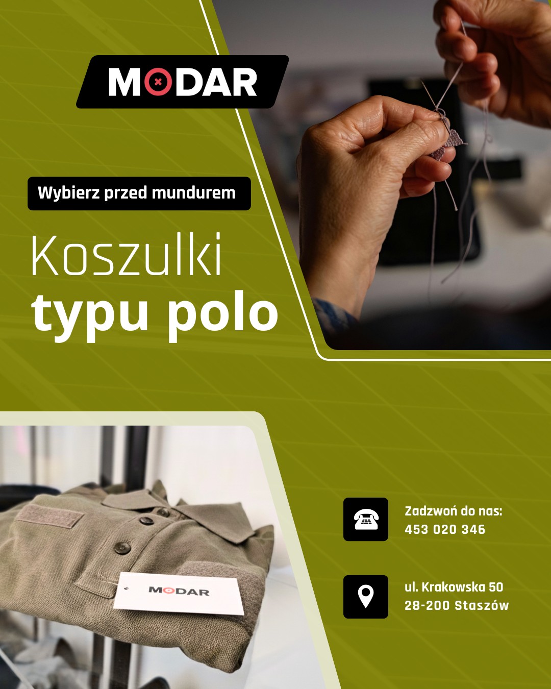 Modar - mundury i odzież korporacyjna | Staszów