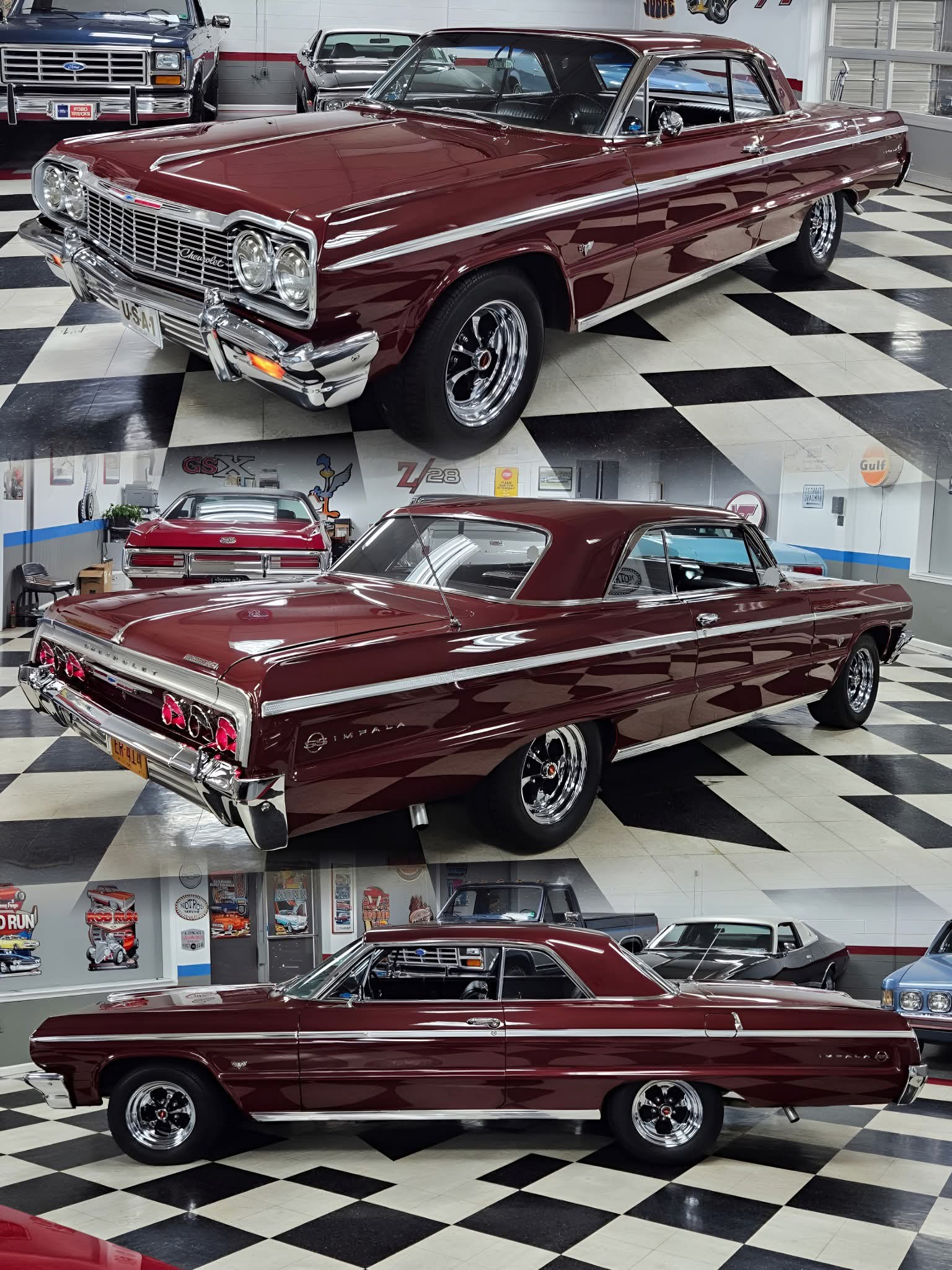 The 1964 Chevrolet Impala SS is a timeless American classic that