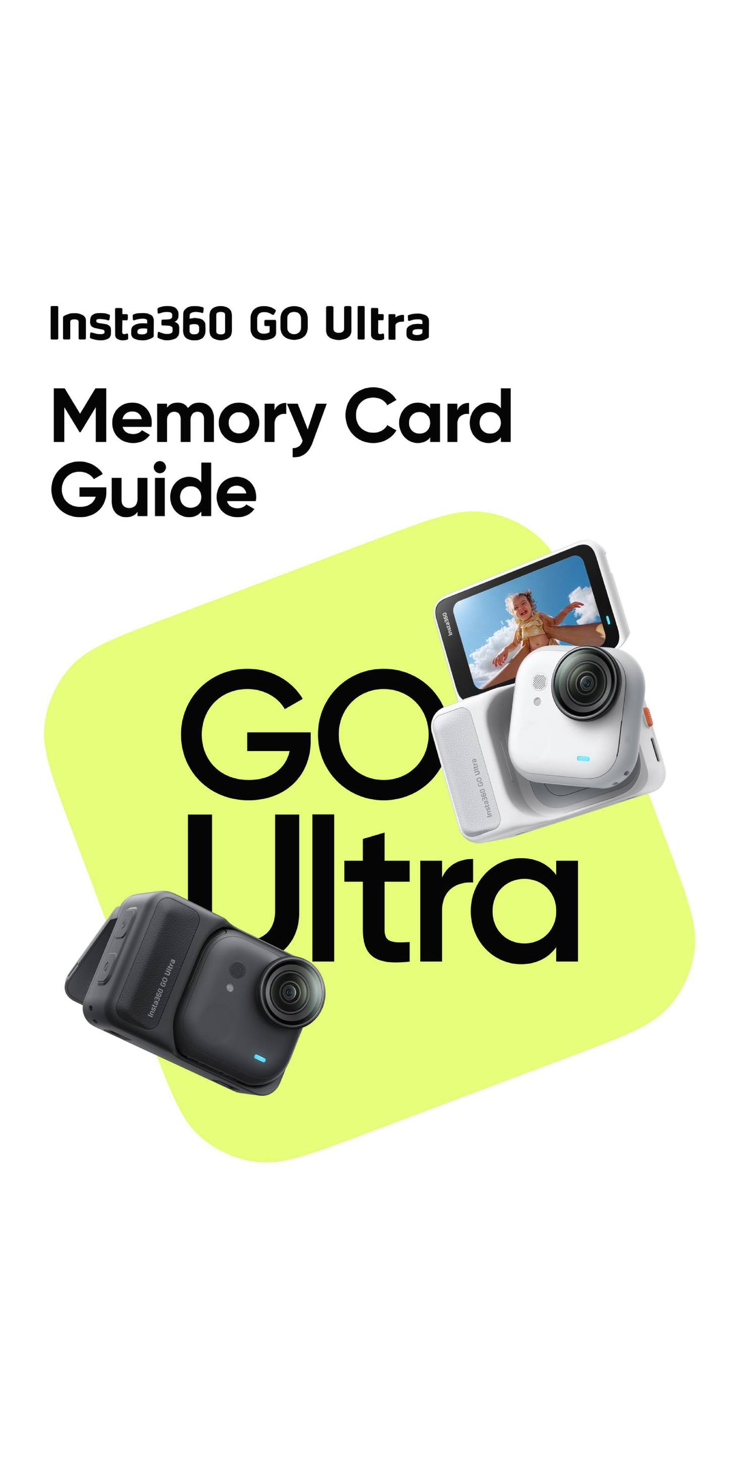 Insta360 GO Ultra Memory Card Guide #Insta360 #InfinityPlusTrading 